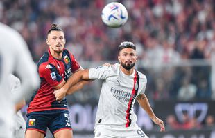 Radu Drăgușin, printre cei mai buni din Genoa - AC Milan, George Pușcaș, cel mai slab: „Jocul a trecut pe lângă el”