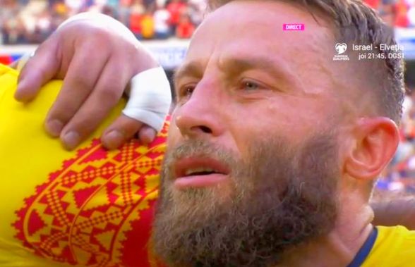 Scene emoționante la România - Tonga » Florin Surugiu și-a luat rămas bun în lacrimi de la „stejari”