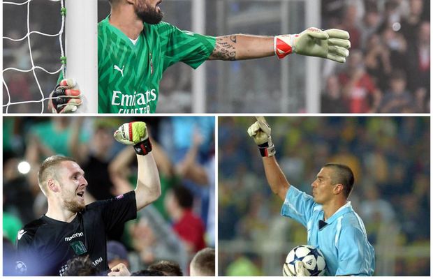 Olivier Giroud, alături de Daniel Pancu și Cosmin Moți! Ce alți jucători de câmp au fost portari pentru o zi