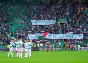 Fanii lui Celtic, de partea Palestinei în conflictul cu Israelul: „Glorie rezistenței” » Fostul jucător al scoțienilor le-a dat o replică dură: „Nu aveți nicio idee despre acest conflict! Nici măcar nu știți unde e Israelul pe hartă”