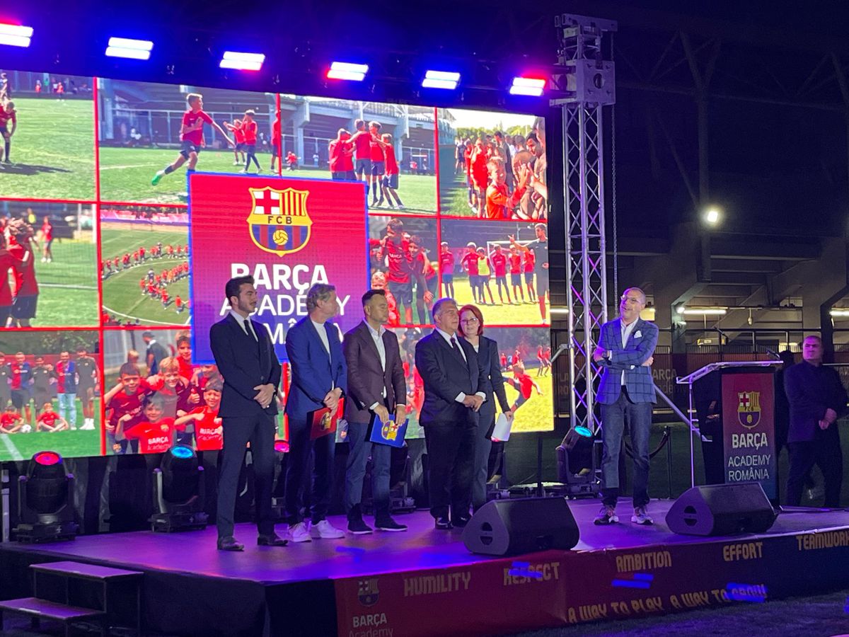 Joan Laporta în România