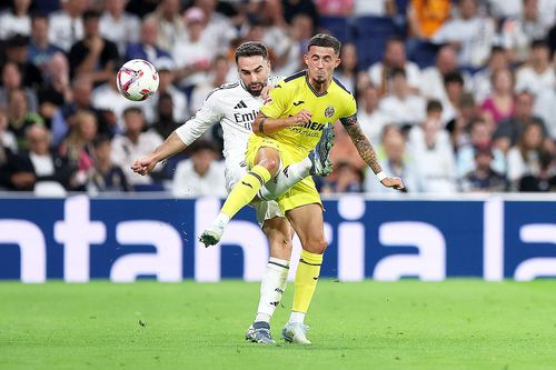 Ciocnirea în urma căruia Dani Carvajal a ieșit pe targă // foto: Guliver/gettyimages