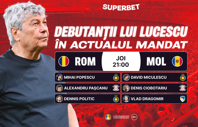 România - Moldova: miza lui Ianis Hagi și a noutăților din lotul lui Lucescu