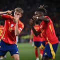 Dean Huijsen (alături de Nico Williams) are șase selecții la naționala Spaniei / Foto: Imago