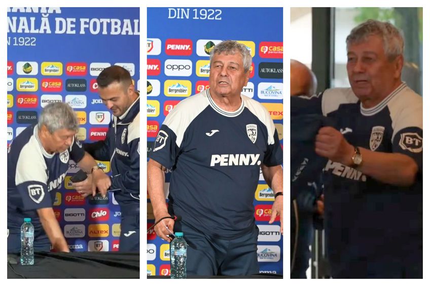 Trei momente tensionate cu Mircea Lucescu la conferința de presă. Cadrul 1 via golazo.ro