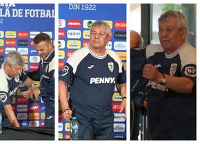 3 momente tensionate cu Mircea Lucescu în conferință » Cât pe ce să cadă, a vrut să încheie prematur, la final provocator: „Știți de ce fac asta?”