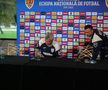Mircea Lucescu și Ianis Hagi, conferința de presă premergătoare duelului România - Moldova. Foto: Sergiu Alexandru (GSP)