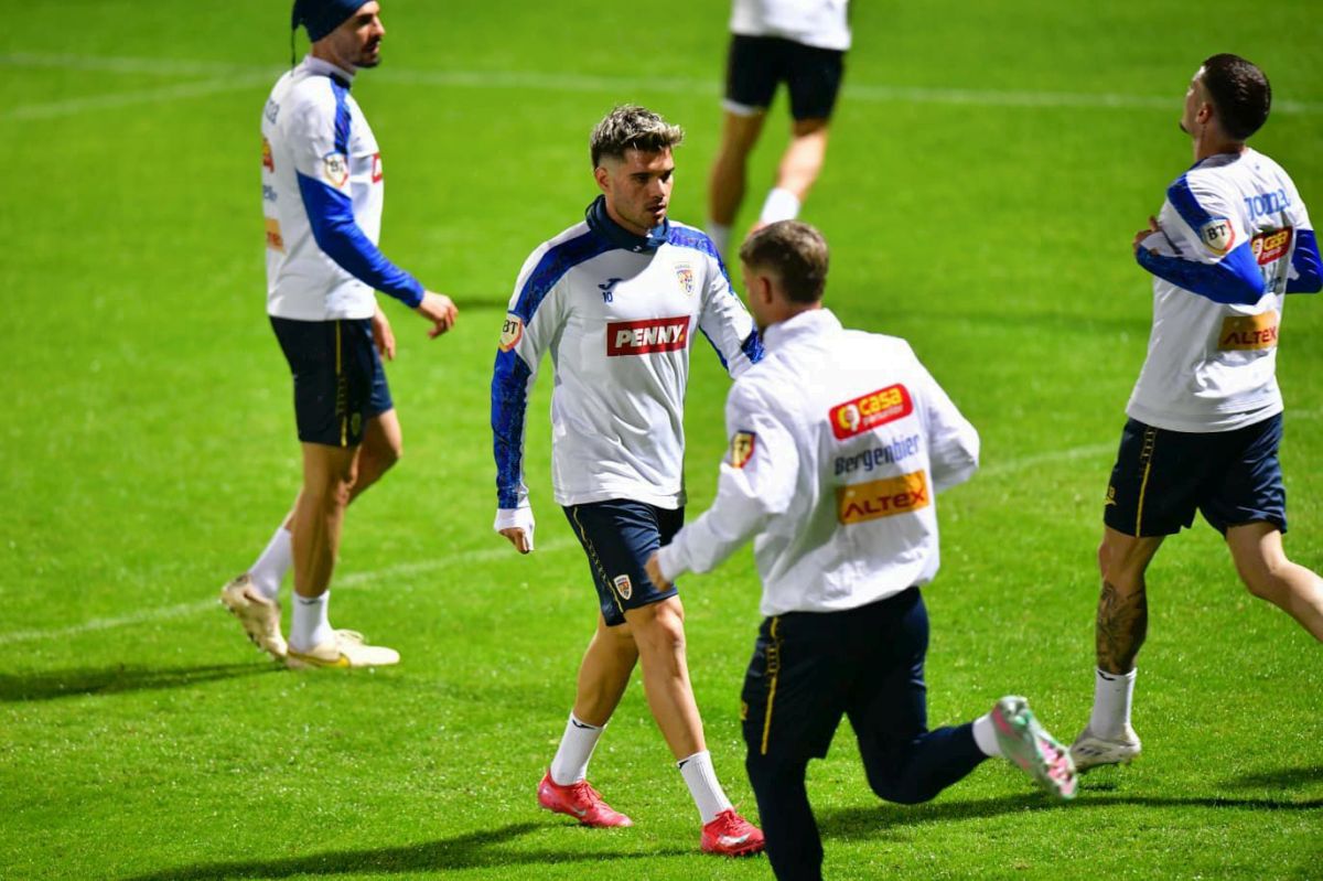 „Tricolorii” lui Mircea Lucescu au susținut antrenamentul oficial înainte de România - Moldova