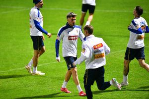 „Tricolorii” lui Mircea Lucescu au susținut antrenamentul oficial înainte de România - Moldova