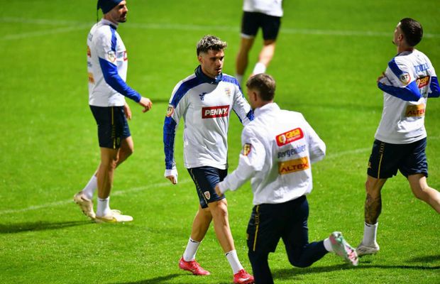 „Tricolorii” lui Mircea Lucescu au susținut antrenamentul oficial înainte de România - Moldova