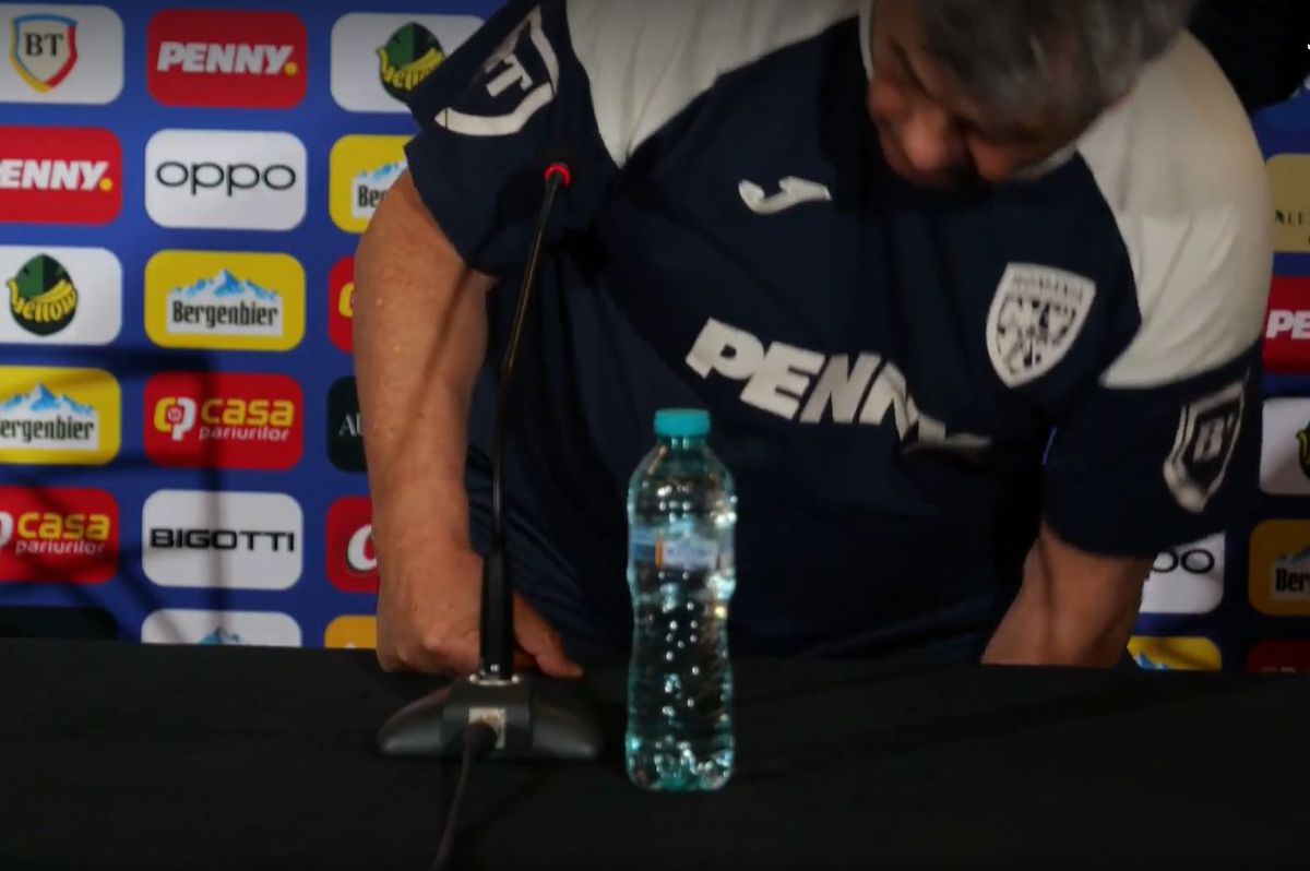 Mircea Lucescu și Ianis Hagi, conferința de presă premergătoare duelului România - Moldova. Foto: Sergiu Alexandru (GSP)