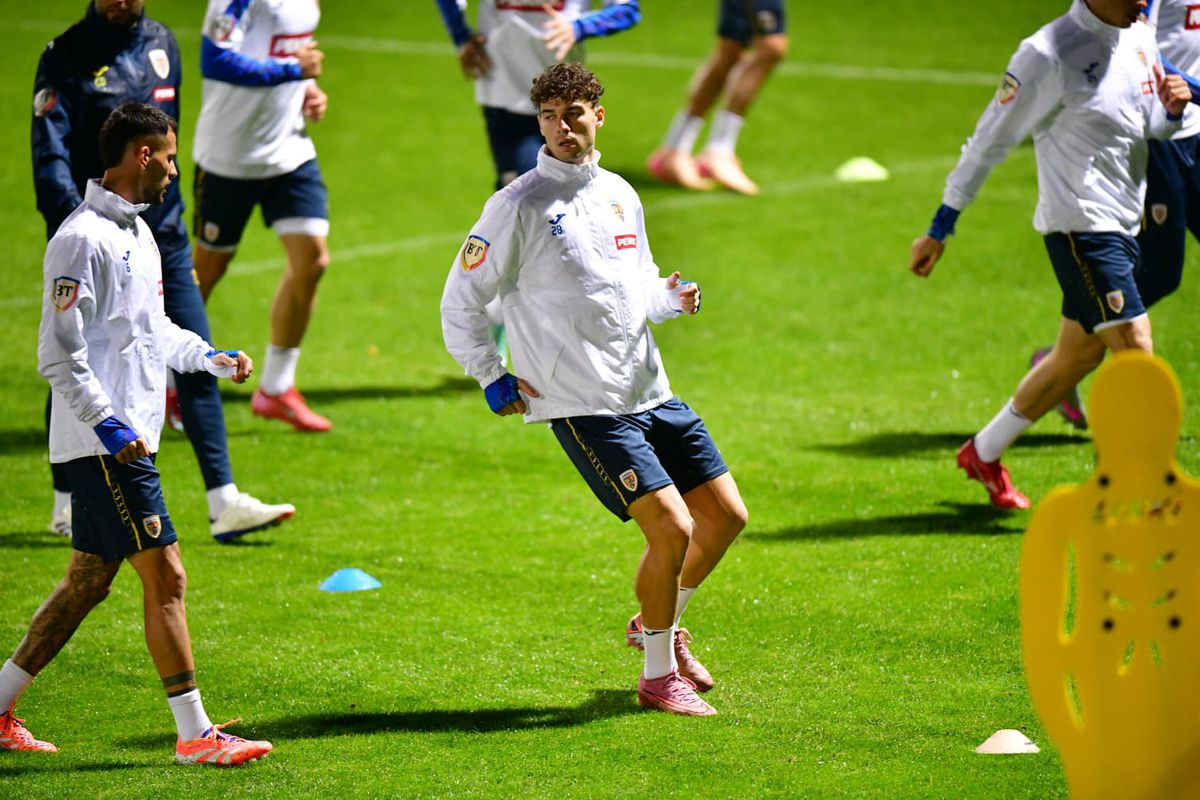 „Tricolorii” lui Mircea Lucescu au susținut antrenamentul oficial înainte de România - Moldova