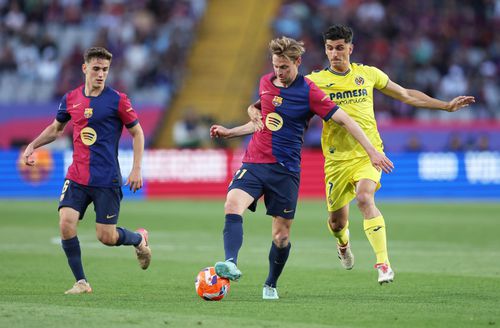 Frenkie de Jong nu e de acord ca Villarreal - Barcelona să se joace în America / Foto: Getty Images