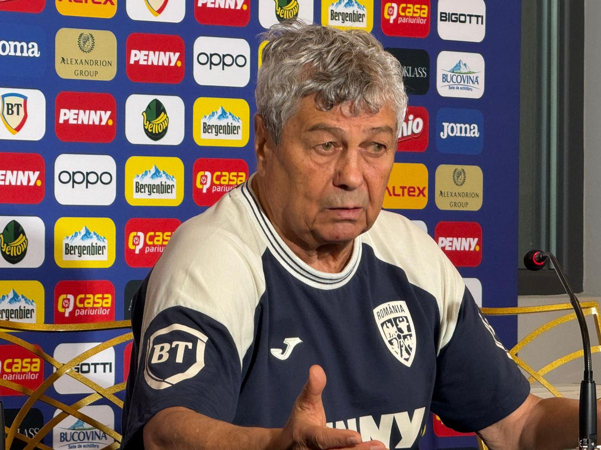 3 momente tensionate cu Mircea Lucescu în conferință » Cât pe ce să cadă, a vrut să încheie prematur, la final provocator: „Știți de ce fac asta?”
