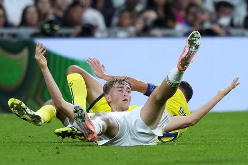Dean Huijsen s-a accidentat în ultimul meci jucat la Real Madrid (3-1) contra lui Villarreal / Foto: Imago