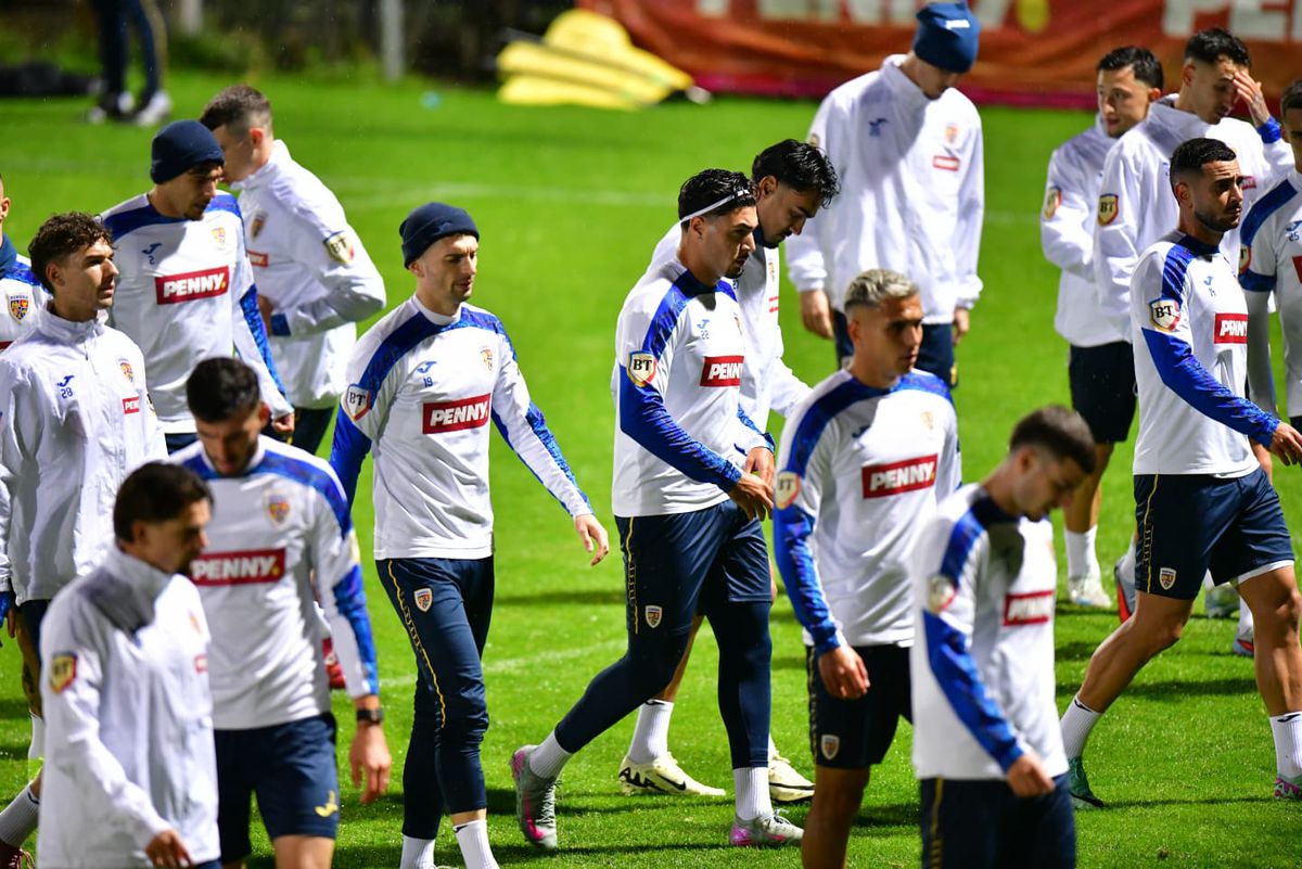 „Tricolorii” lui Mircea Lucescu au susținut antrenamentul oficial înainte de România - Moldova