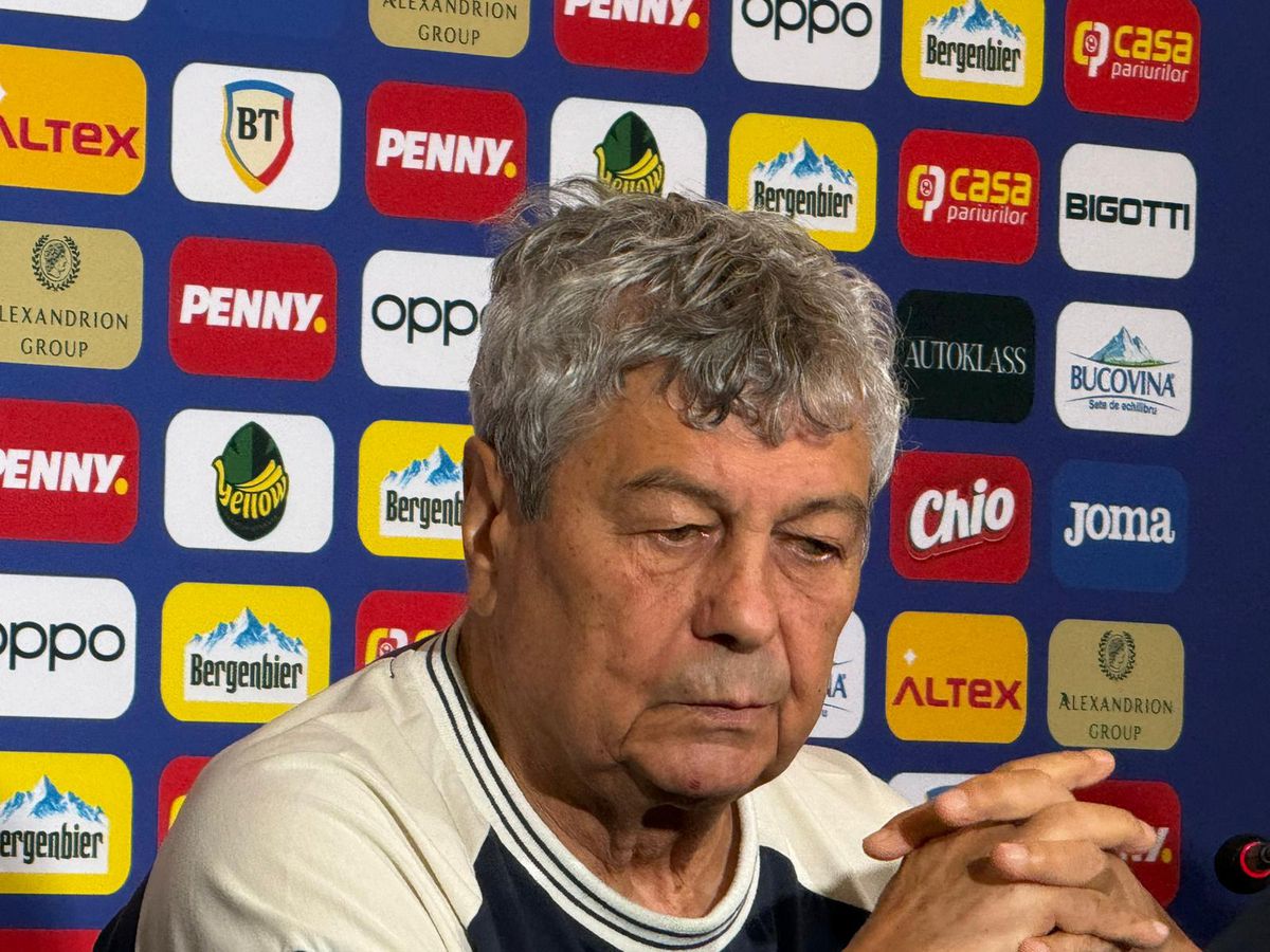Mircea Lucescu și Ianis Hagi, conferința de presă premergătoare duelului România - Moldova. Foto: Sergiu Alexandru (GSP)