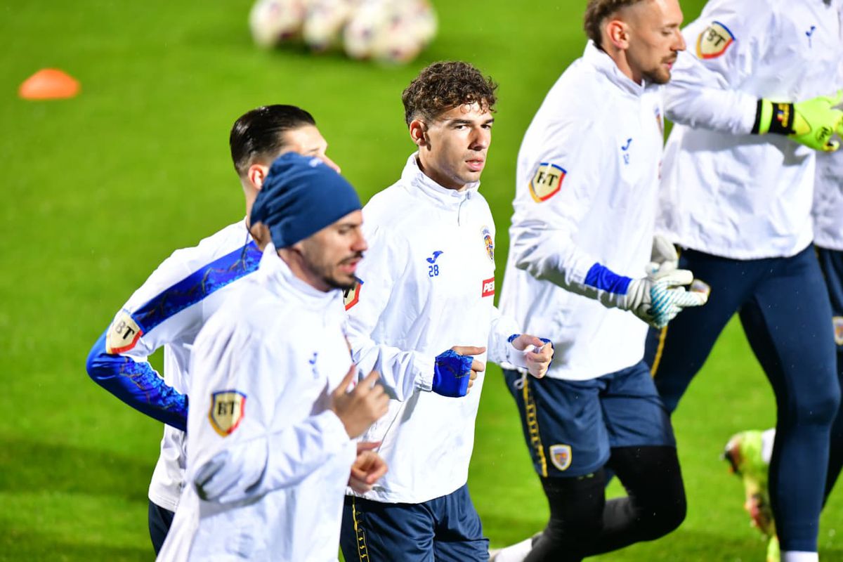 Antrenament România, înainte de România - Moldova, 8 octombrie, foto: Cristi Preda / GSP