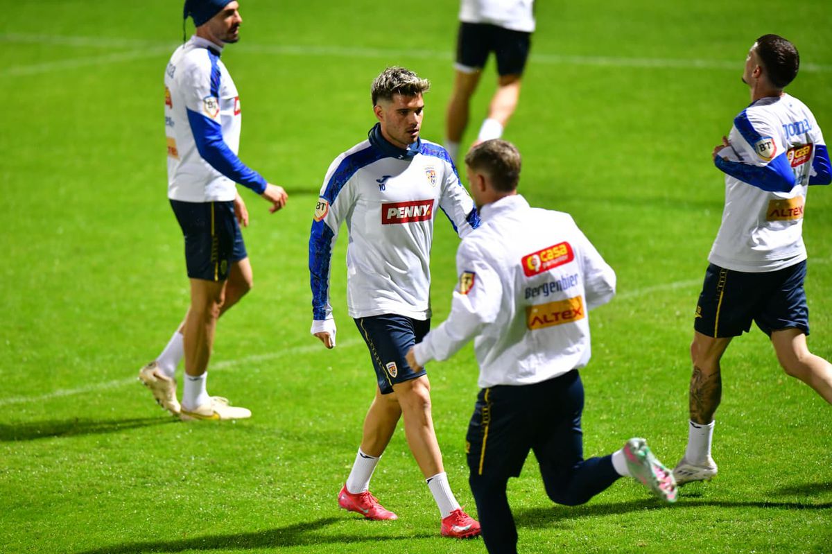 Antrenament România, înainte de România - Moldova, 8 octombrie, foto: Cristi Preda / GSP