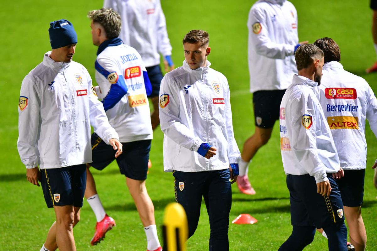 Antrenament România, înainte de România - Moldova, 8 octombrie, foto: Cristi Preda / GSP