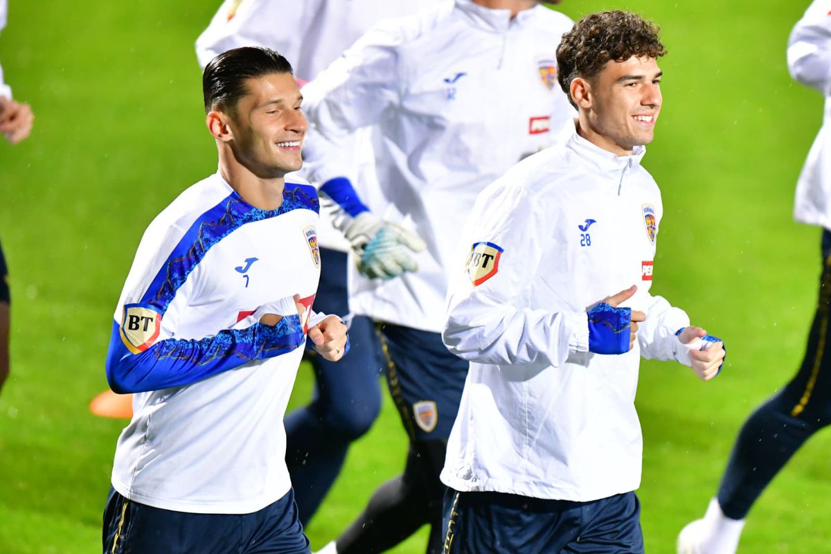 Antrenament România, înainte de România - Moldova, 8 octombrie, foto: Cristi Preda / GSP