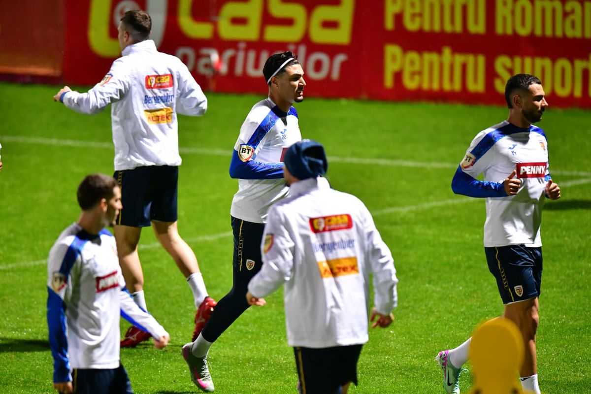 „Tricolorii” lui Mircea Lucescu au susținut antrenamentul oficial înainte de România - Moldova