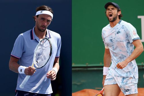 Arthur Rinderknech (stânga) și Valentin Vacherot (dreapta)/Foto: Instagram