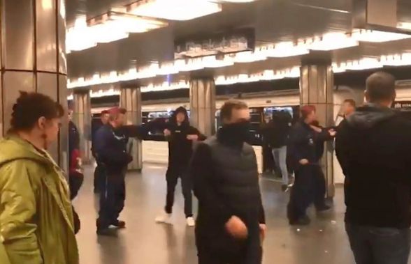 FERENCVAROS - ȚSKA MOSCOVA 0-0 // VIDEO Rușii au devastat Budapesta! S-au luat la bătaie cu localnicii și au făcut scandal la metrou