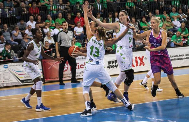 Sepsi SIC, campioana României la baschet feminin, n-a putut continua seria victoriilor în Eurocup