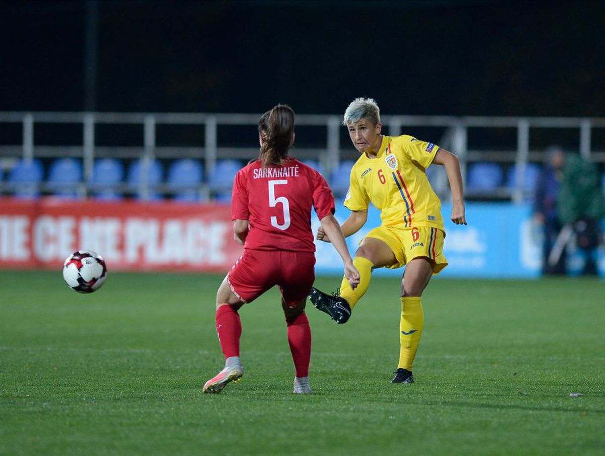 ROMÂNIA - LITUANIA 3-0 // FOTO+VIDEO Prima victorie în preliminariile EURO 2021 pentru naționala feminină
