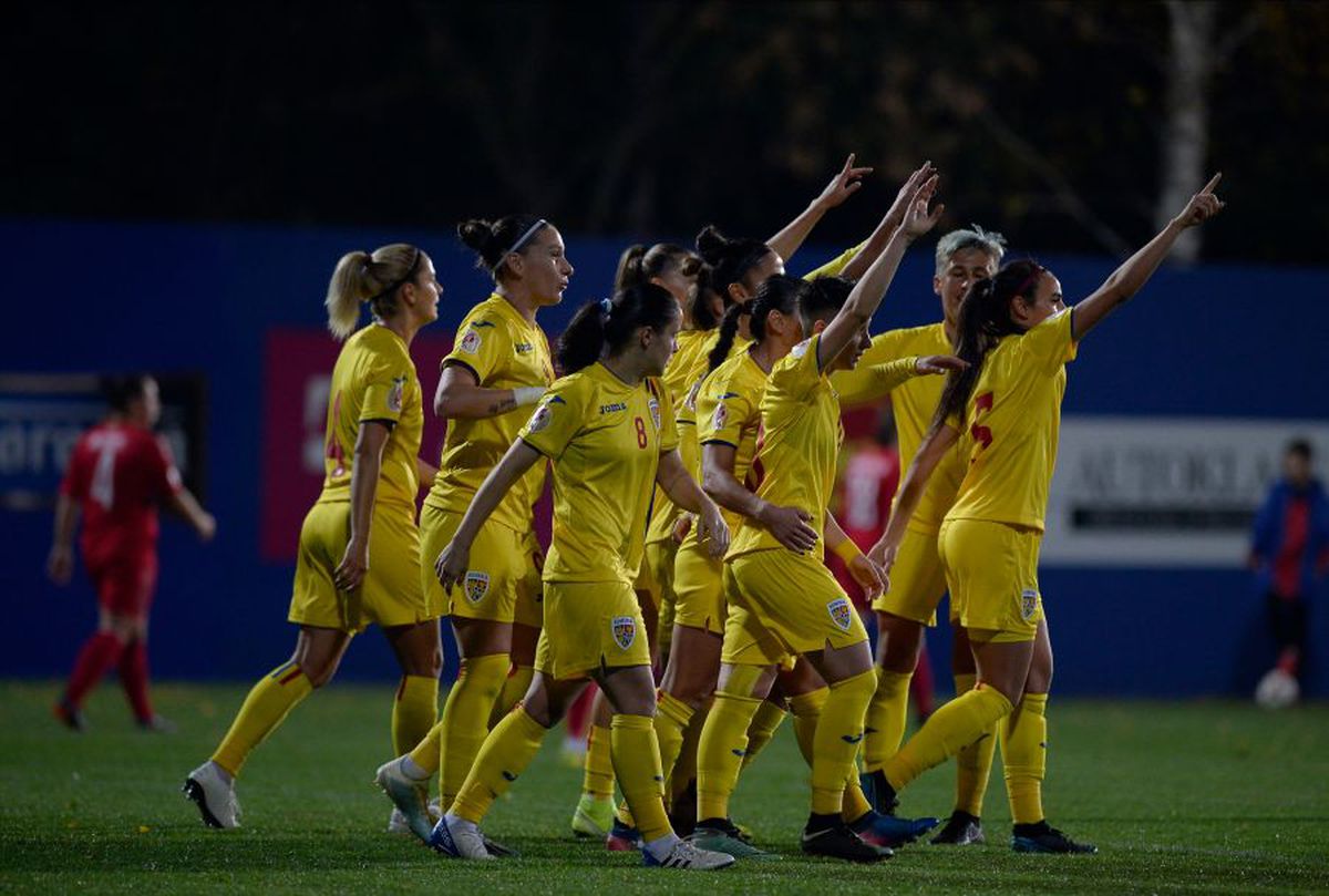 ROMÂNIA - LITUANIA 3-0 // FOTO+VIDEO Prima victorie în preliminariile EURO 2021 pentru naționala feminină