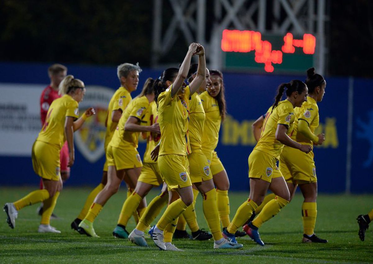 ROMÂNIA - LITUANIA 3-0 // FOTO+VIDEO Prima victorie în preliminariile EURO 2021 pentru naționala feminină