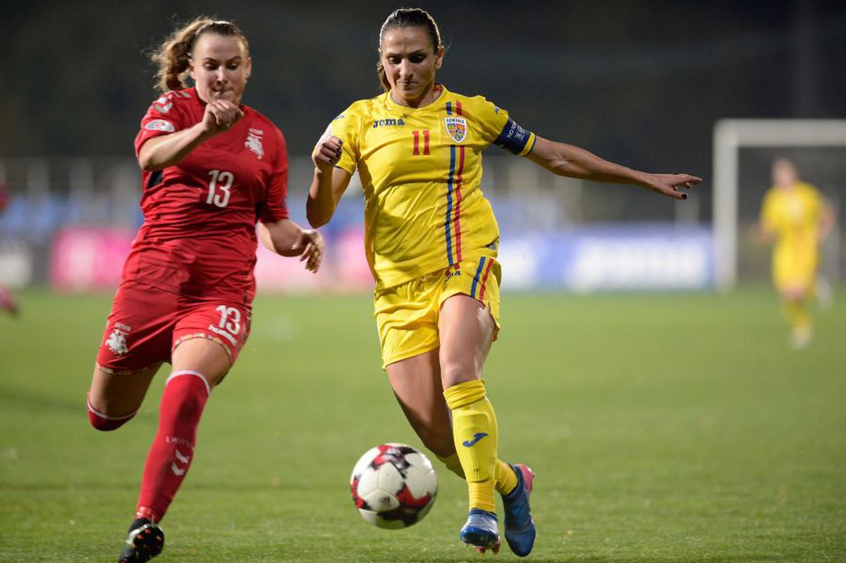 ROMÂNIA - LITUANIA 3-0 // FOTO+VIDEO Prima victorie în preliminariile EURO 2021 pentru naționala feminină