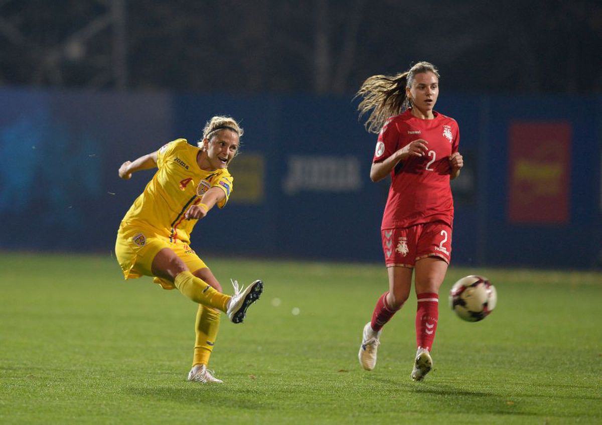 ROMÂNIA - LITUANIA 3-0 // FOTO+VIDEO Prima victorie în preliminariile EURO 2021 pentru naționala feminină
