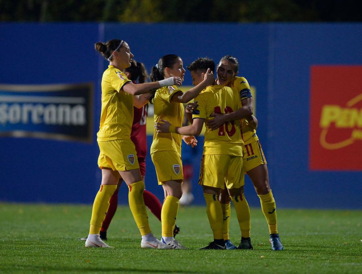 ROMÂNIA - LITUANIA 3-0 // FOTO+VIDEO Prima victorie în preliminariile EURO 2021 pentru naționala feminină