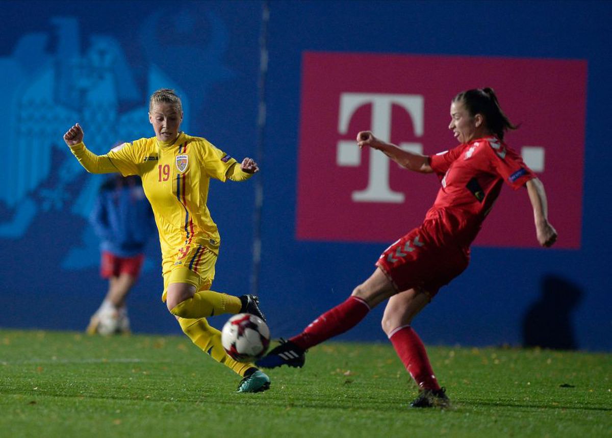 ROMÂNIA - LITUANIA 3-0 // FOTO+VIDEO Prima victorie în preliminariile EURO 2021 pentru naționala feminină