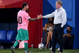 Ce spune Ronald Koeman despre decizia de a nu-l titulariza pe Messi: „Am vorbit cu el înainte”