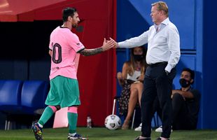 Ce spune Ronald Koeman despre decizia de a nu-l titulariza pe Messi: „Am vorbit cu el înainte”