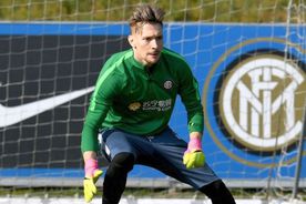 Ionuț Radu, pe bancă la Atalanta - Inter după ce testul pentru COVID-19 a ieșit negativ