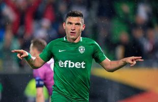 Claudiu Keșeru, meci excepțional în Bulgaria! „Dublă” și pasă de gol pentru Ludogorets