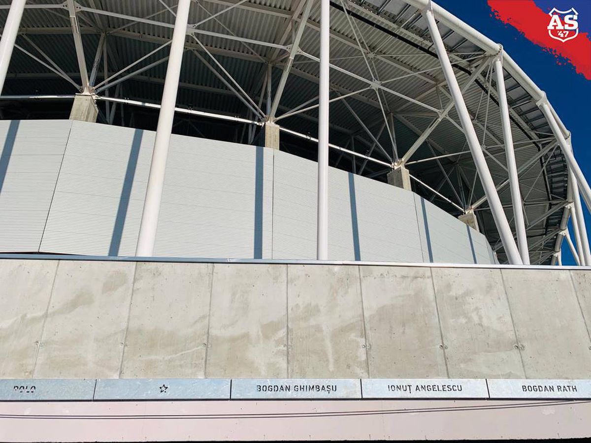 Stadion Ghencea fațade