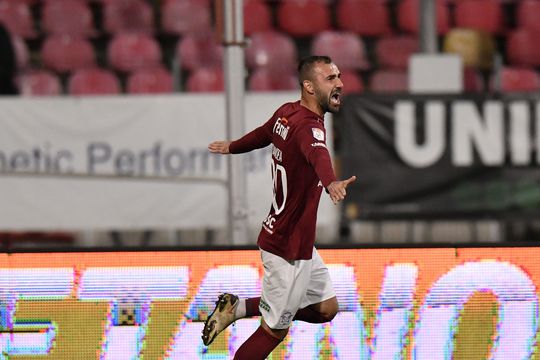 Alexandru Dandea a marcat golul victoriei pentru Rapid în minutul 85.