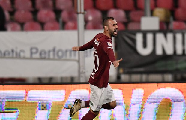 Jucătorul care a decis meciul Clinceni - Rapid: „La pauză am rezolvat totul”