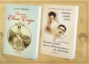 Cărțile despre Elena Cuza și Anna Brâncoveanu de Noailles, la chioșurile de ziare