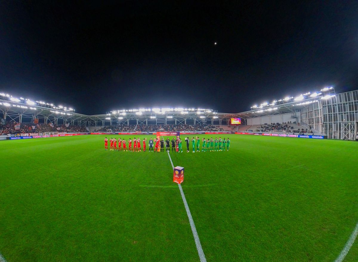 Dinamo - Sepsi Sfântu Gheorghe, pe „Arcul de Triumf”