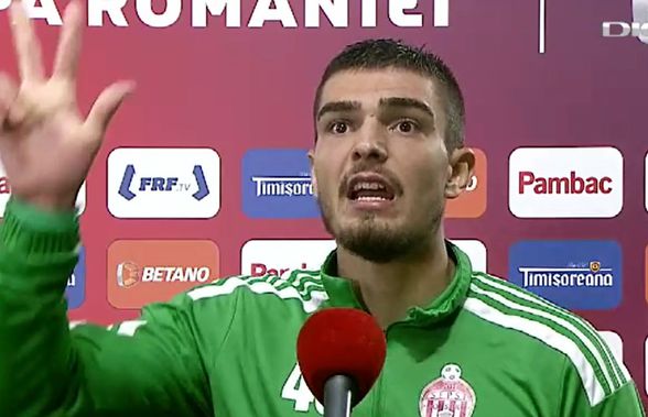 Fanii lui Dinamo s-au răfuit și cu Denis Ciobotariu » Răspunsul ironic al fundașului: „TREI!”