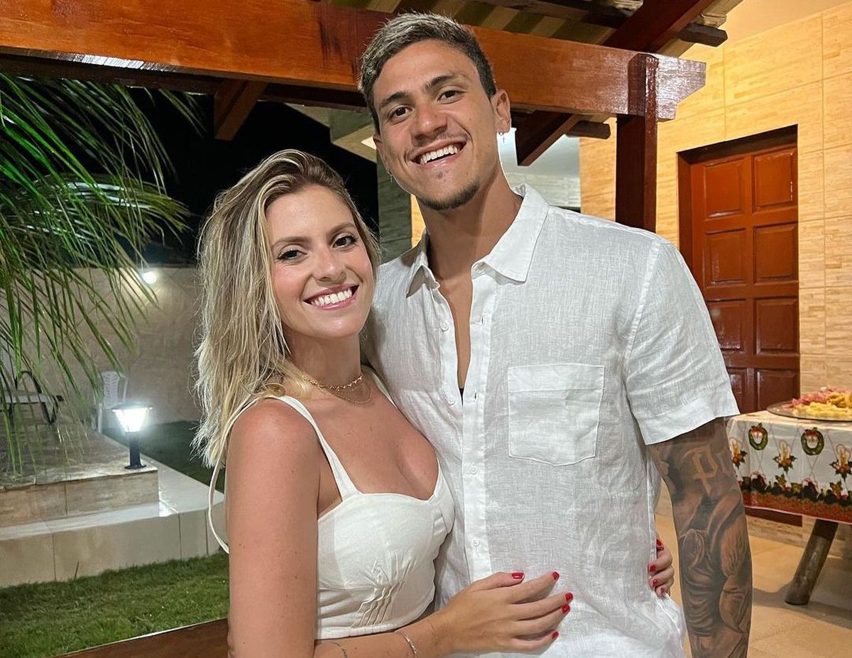 Fernanda Nogueira și Pedro, atacantul lui Flamengo