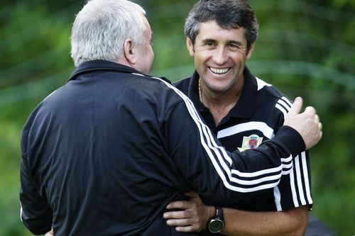 Ramon Lopez Caro, alături de Adrian Porumboiu / Sursă foto: Arhivă Gazeta Sporturilor