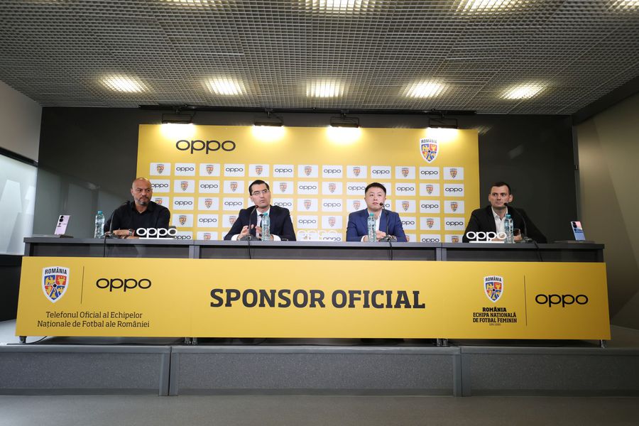 OPPO, lider global în tehnologie, partener FRF cel puțin în următorii doi ani