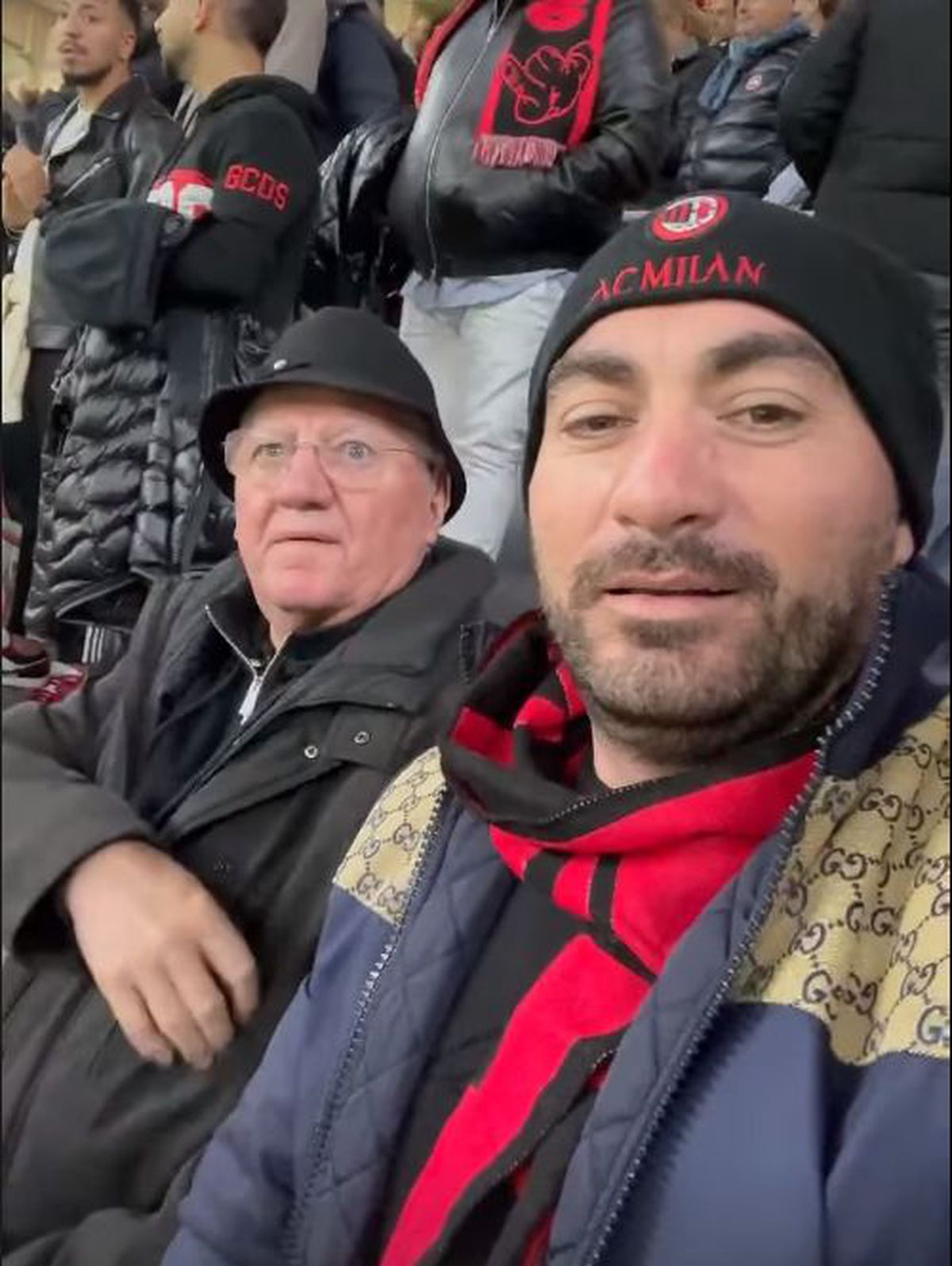 Dumitru Dragomir și „Pescobar”, prezenți la AC Milan - PSG